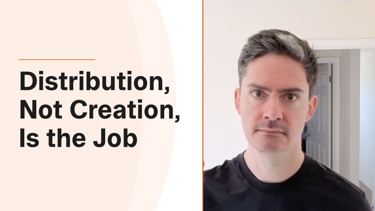 Distribution Beats Creation: One Clip, Three Platform Cuts